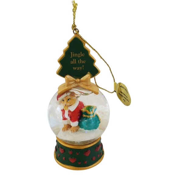 Vintage Danbury Mint Cat Snow Globe Christmas Ornament Lot of 13 Collectible - Picture 11 of 15